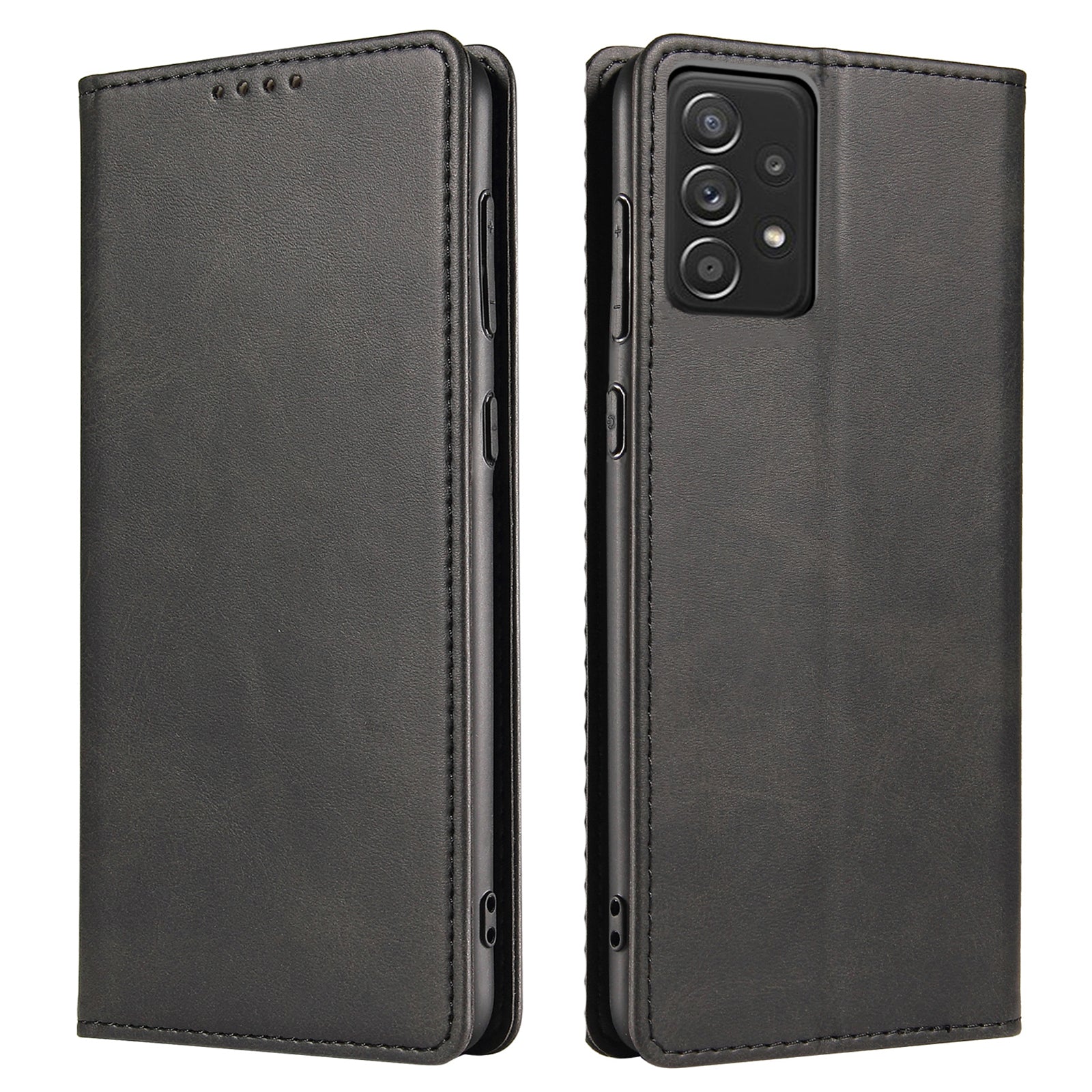 Phone Case For Samsung Galaxy A23 5G (Global Version) Magnetic Closure Leather Anti-drop Phone Cover Stand Wallet Phone Case For Samsung Galaxy A23 5G (Global Version) Magnetic Closure Leather Anti-drop Phone Cover Stand Wallet